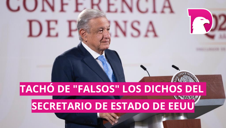  Falso que cárteles dominen partes de México, responde AMLO a Blinken