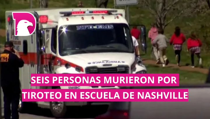  Tres niños y 3 adultos muertos por tiroteo en escuela en Nashville