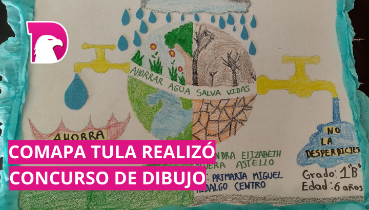  COMAPA Tula celebra el Día Mundial del Agua con concurso de dibujo