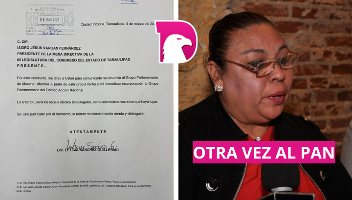  Vuelve Leticia Sánchez al PAN