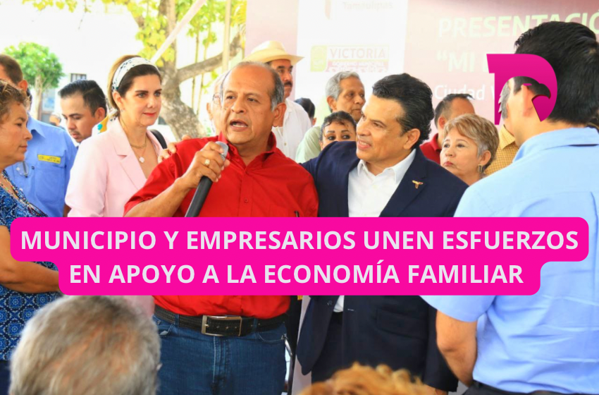  Municipio y empresarios unen esfuerzos en apoyo a la economía familiar