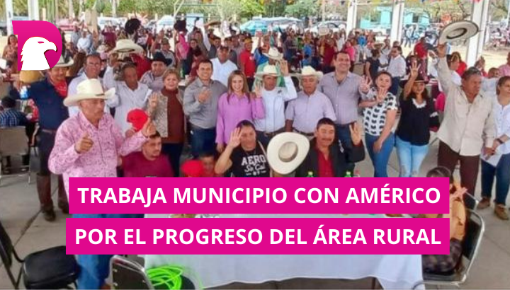  Trabaja Municipio con Américo por el progreso del área rural.