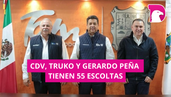  CDV, Truko y Gerardo Peña tienen 55 escoltas