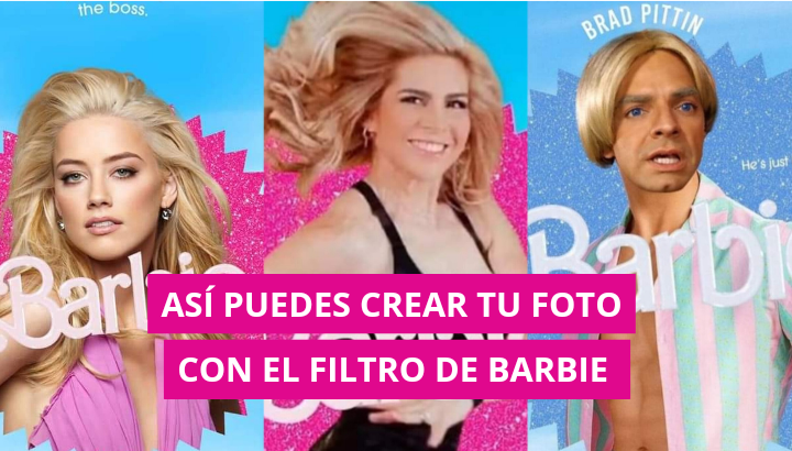  Así puedes crear tu foto con el filtro de Barbie