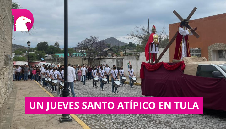  Un Jueves Santo atípico en Tula