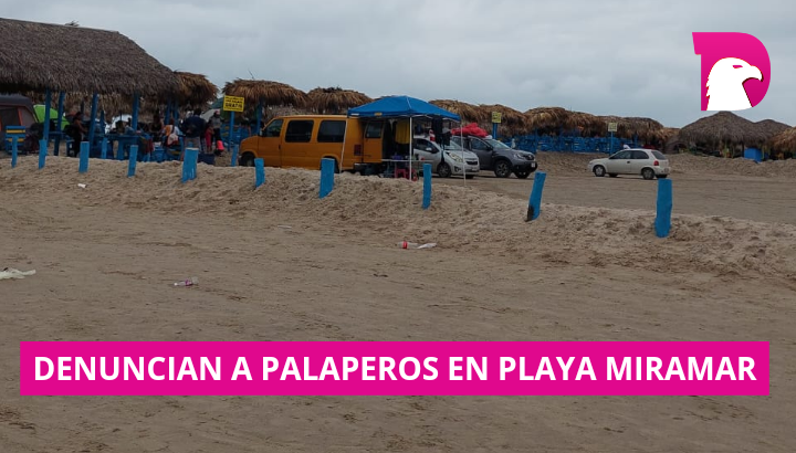  Denuncian a palaperos en Miramar; abusan de turistas