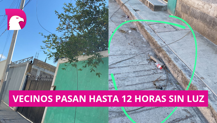  Sin electricidad en la Mora y la CFE, bien gracias