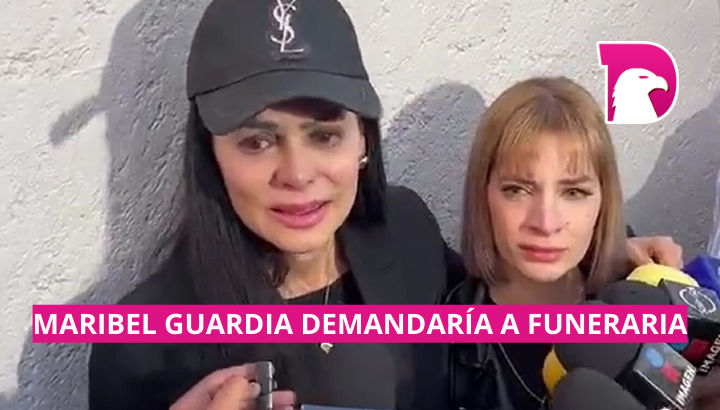  Maribel Guardia demandaría a funeraria