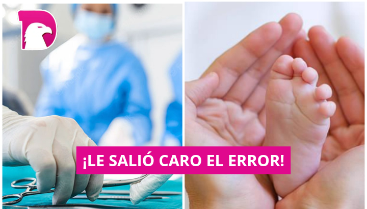  Por error en vasectomía, médico deberá pagar manutención.