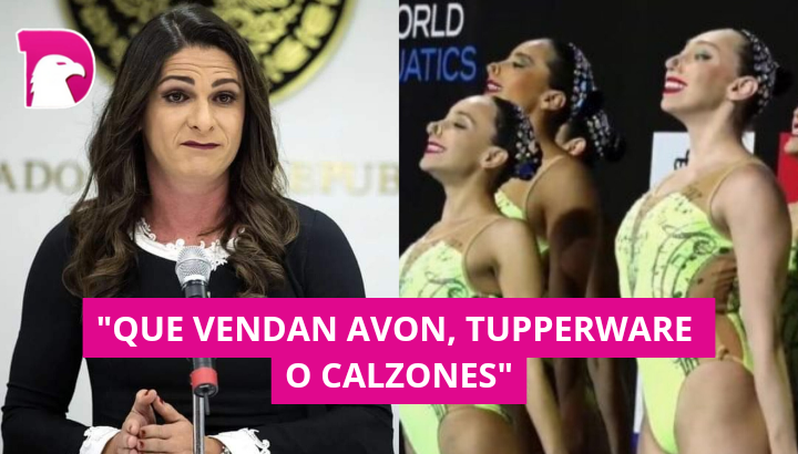  Ana Gabriela Guevara arremete contra las campeonas de natación.