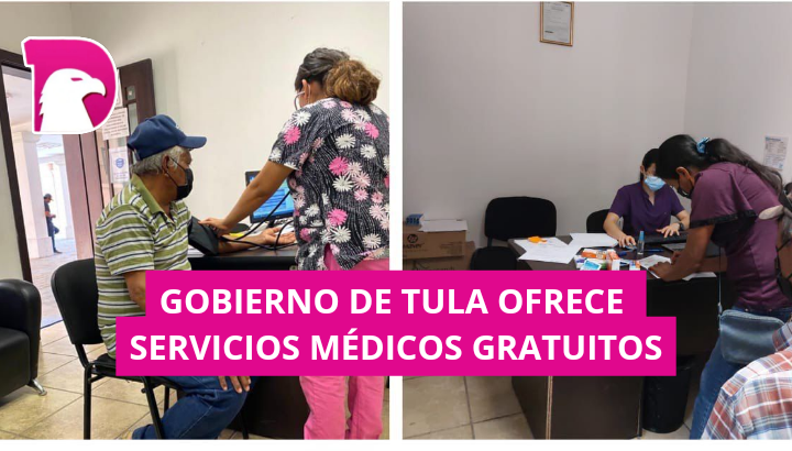  Ofrece Gobierno de Tula servicios médicos gratuitos.