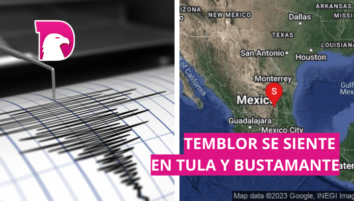  Temblor se siente en Tula y Bustamante