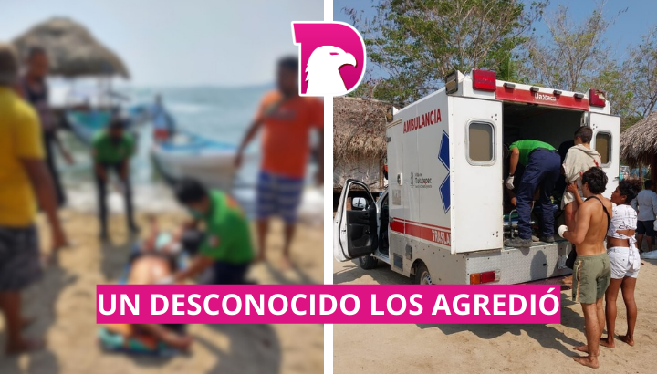  Atacan con un machete a 3 turistas argentinos en playas de Oaxaca