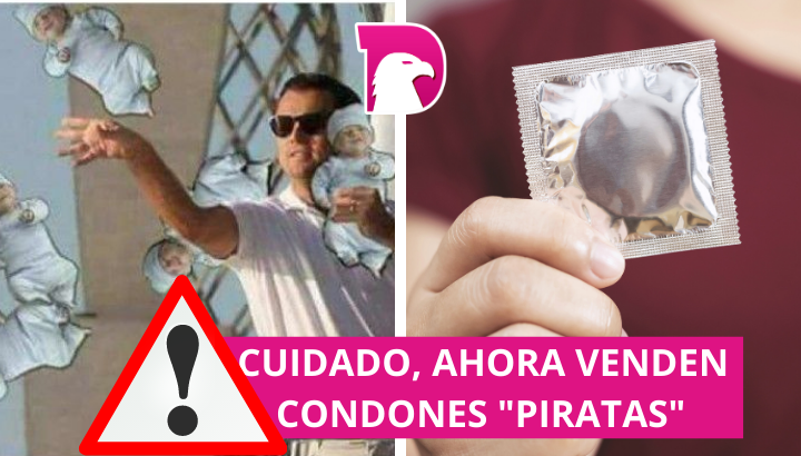  Cuidado con las bendiciones, ahora venden condones “piratas”