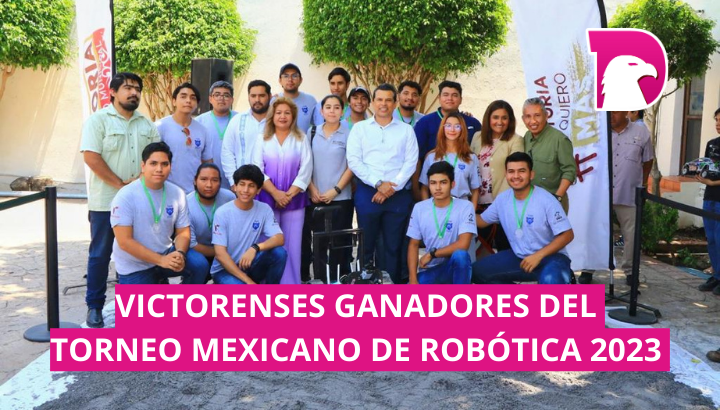  Recibe alcalde a estudiantes campeones de robótica e inteligencia artificial