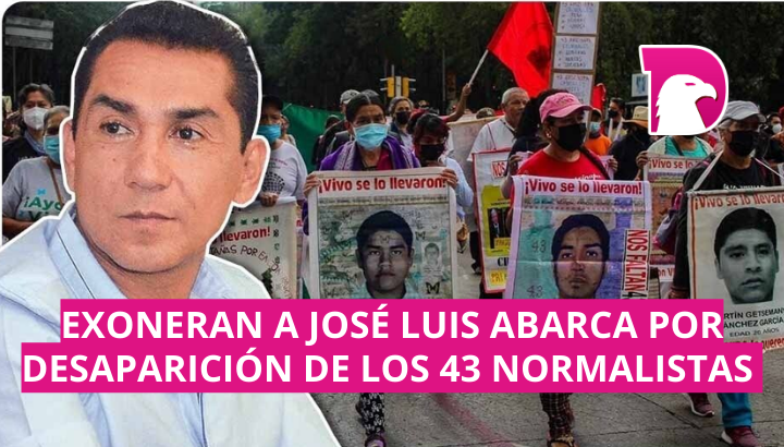  Exoneran a José Luis Abarca por desaparición de los 43 normalistas