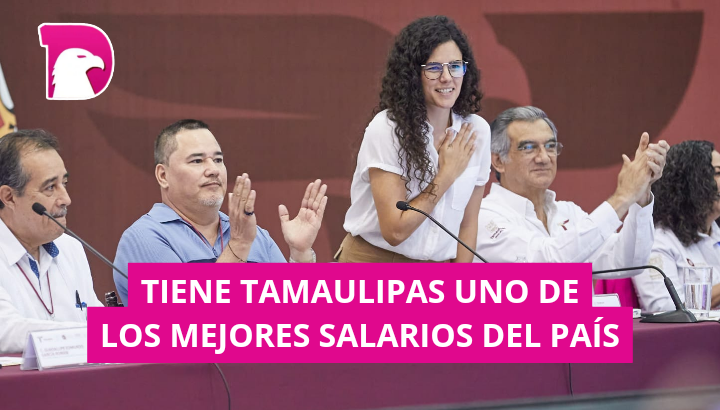  Tamaulipas tiene uno de los mejores salarios del país.