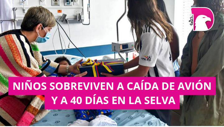  Así sobrevivieron 40 días los cuatro niños desaparecidos en Colombia