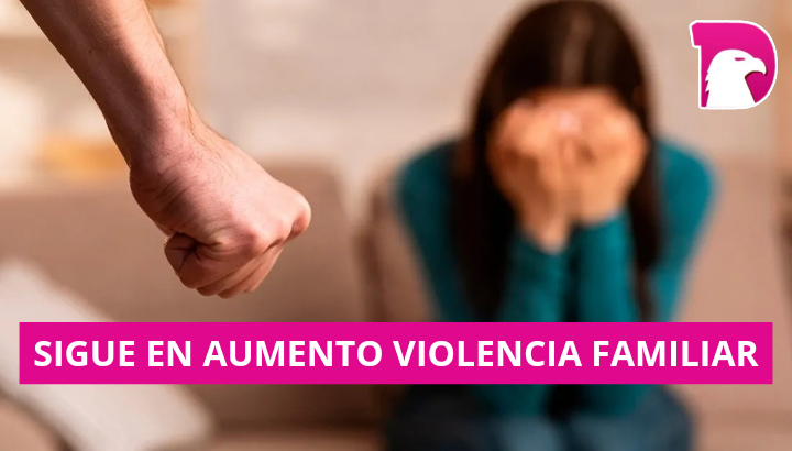  Sigue en aumento violencia familiar
