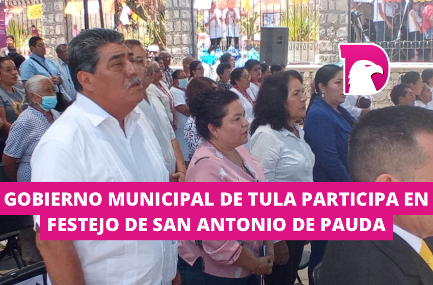  Gobierno municipal de Tula participa en festejo del San Antonio de Padua