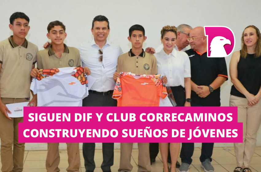  Siguen DIF y Club Correcaminos construyendo sueños de jóvenes