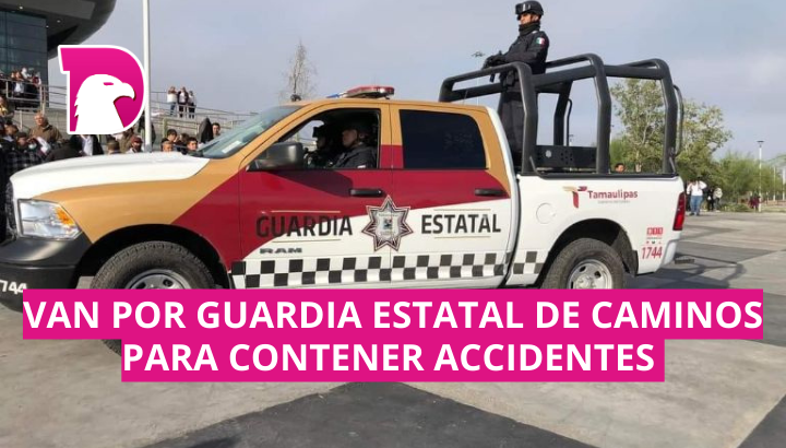  Van por Guardia Estatal de Caminos para contener accidentes