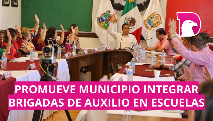  Promueve Municipio integrar brigadas de auxilio en escuelas