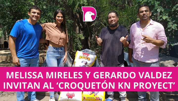  Melissa Mireles y Gerardo Valdez invitan al ‘Croquetón KN Proyect’