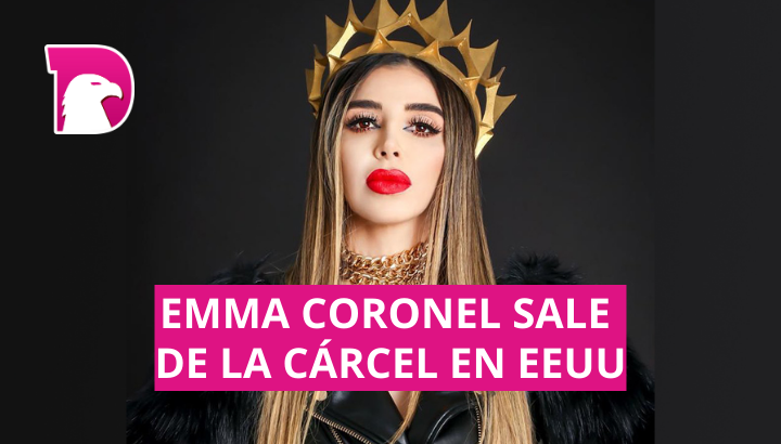  Emma Coronel sale de la cárcel en EU