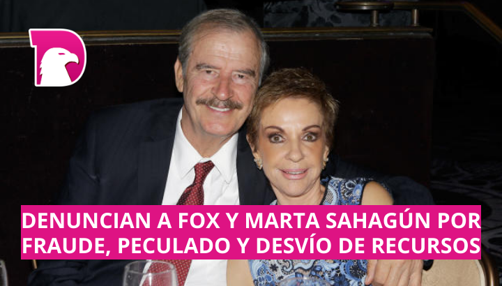  Diputados de Morena denuncian a Fox y Marta Sahagún ante la FGE