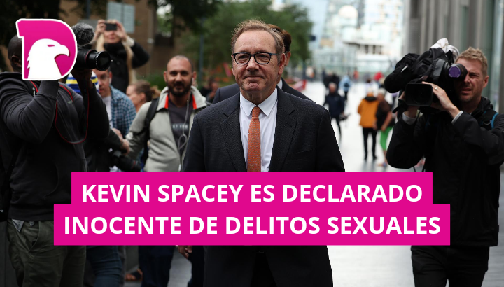  Kevin Spacey es declarado inocente de delitos sexuales