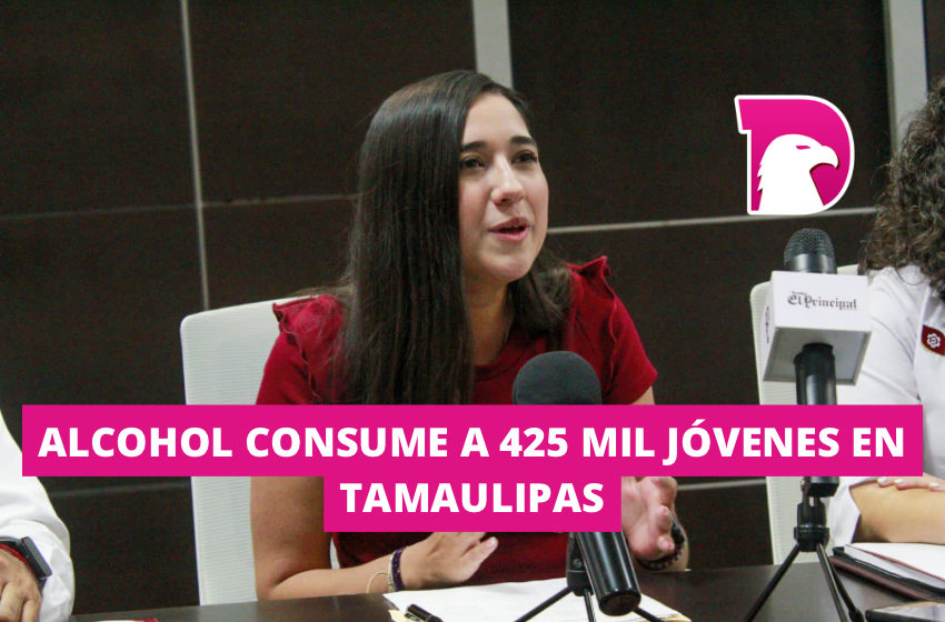  Alcohol consume a 425 mil jóvenes en Tamaulipas
