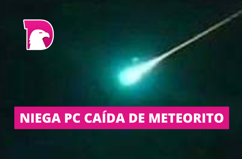  Niega PC caída de meteorito