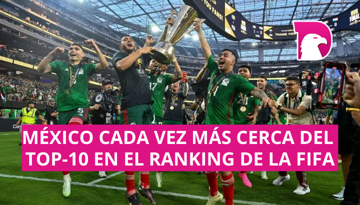  México cada vez más cerca del Top-10 en el ranking de la FIFA