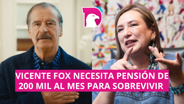  Vicente Fox necesita pensión de 200 mil al mes para sobrevivir