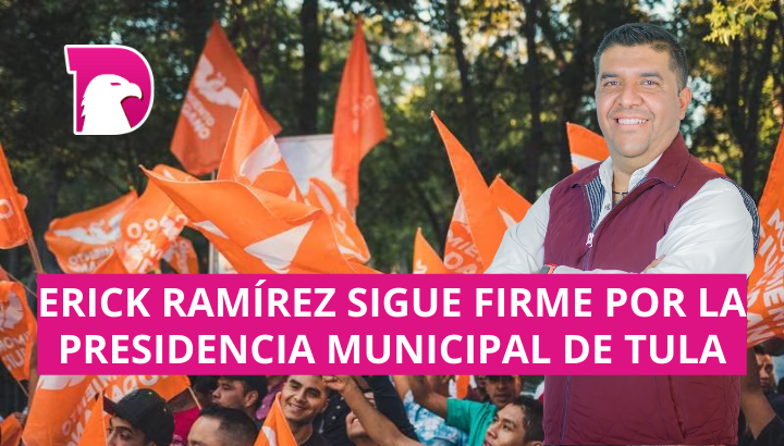  Erick Ramírez Ávalos sigue firme en participar por la presidencia de Tula