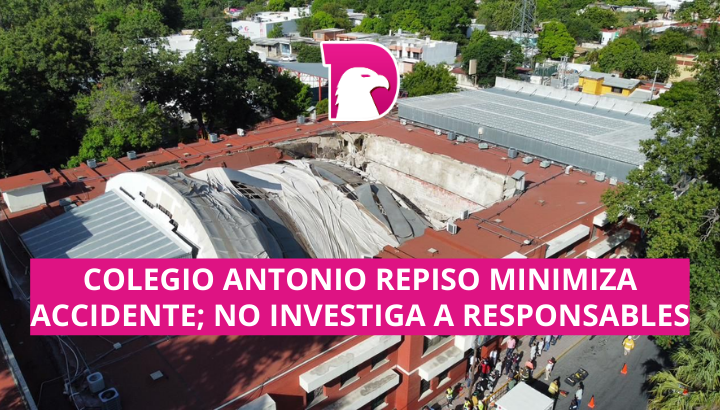  Colegio Antonio Repiso minimiza accidente; no investiga a responsables