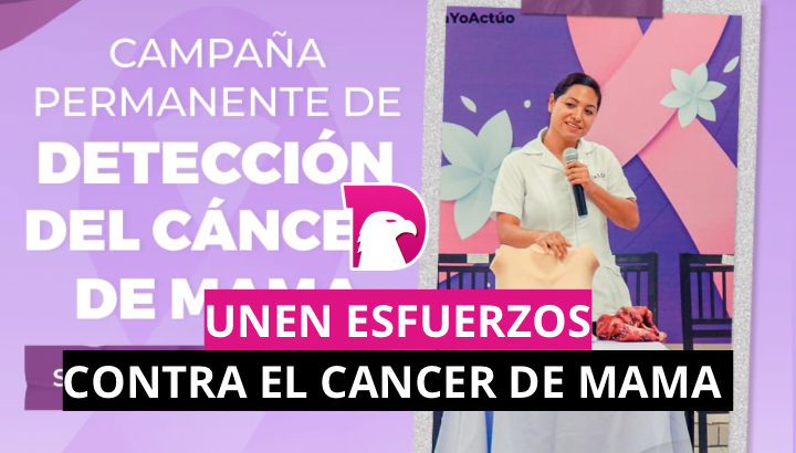  Unen esfuerzos DIF Victoria y ÚNEME DEDICAM contra el cáncer de mama.