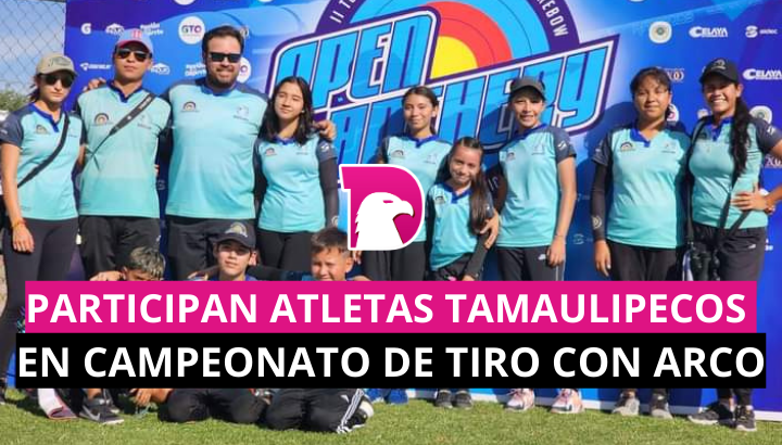  Tamaulipas presente en Campeonato Nacional Infantil y Barebow de Tiro con Arco