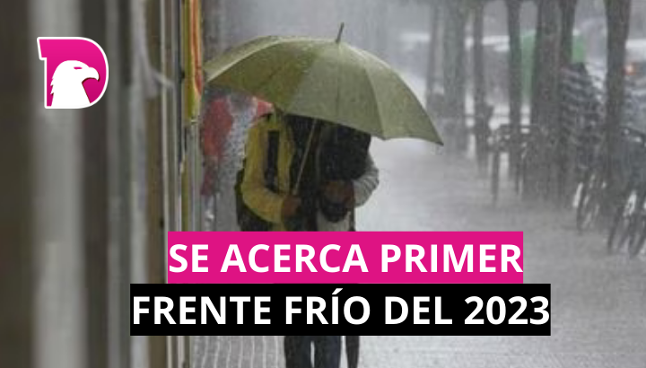  Se acerca primer frente frío del 2023