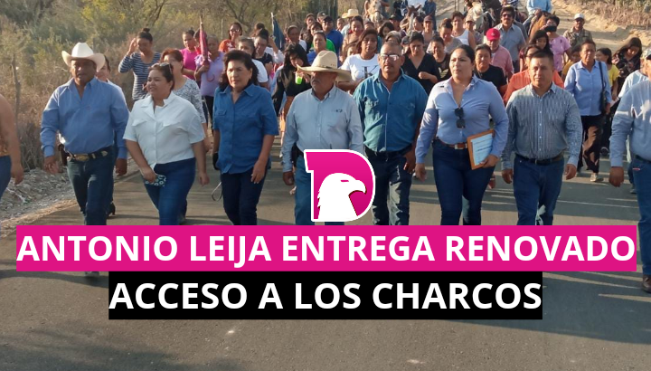 Antonio Leija Villarreal entrega renovado acceso a “Los Charcos”
