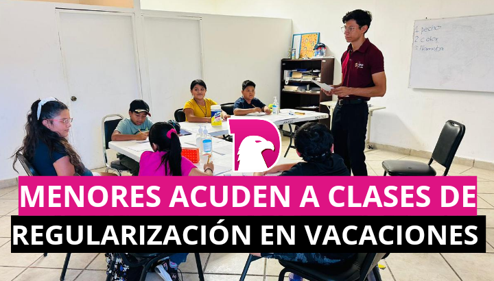  Apoya DIF Reynosa a estudiantes con clases de regularización 2023