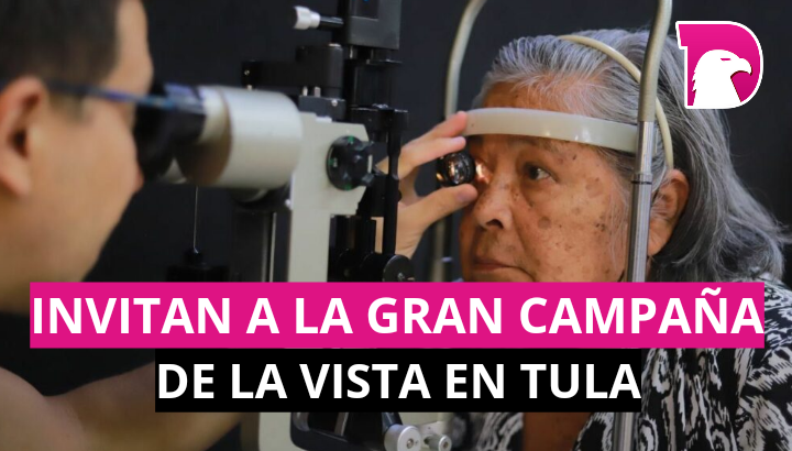  DIF Tula invita a brigada de Detección Oportuna de Enfermedades de la Vista