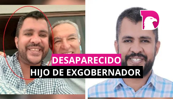  Hijo de exgobernador es reportado como desaparecido