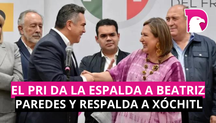  PRI cierra filas con Xóchitl Gálvez como candidata de Frente Amplio