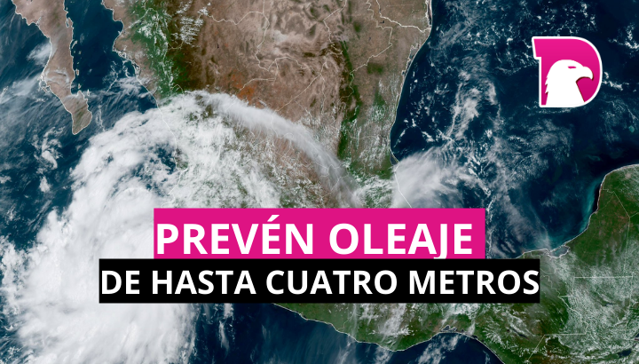  Tormenta tropical ‘Eugene’ se forma en Jalisco; prevén oleaje de hasta cuatro metros