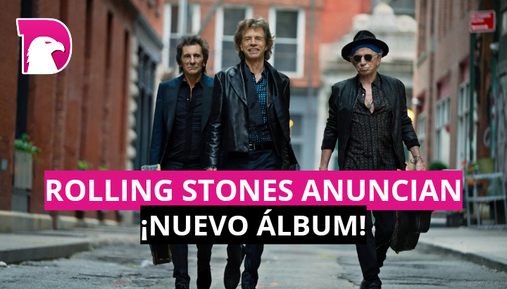  Rolling Stones anuncian fin a ‘sequía musical’, con nuevo disco
