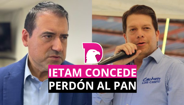  Ietam concede perdón al PAN