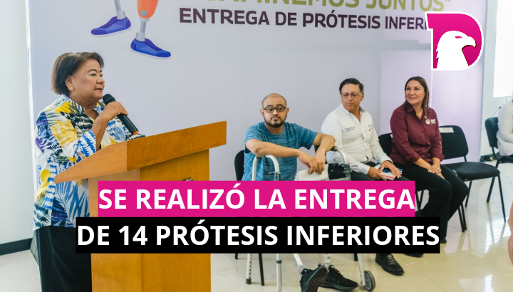  Ayuntamiento y Club Rotario Reynosa entregan prótesis inferiores