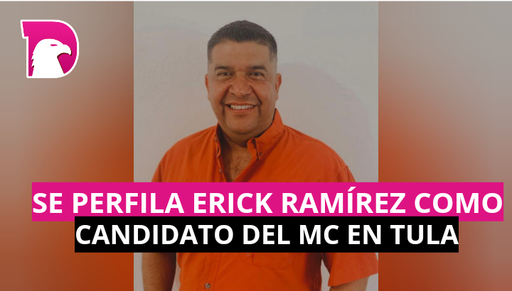  Se perfila Erick Ramírez como candidato del MC en Tula